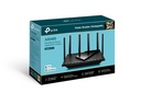 Wireless Router TP-Link ARCHER-AX72 WIFI 6 AX5400/GB/DUAL BAND/CPU 1,0GHZ 2 Nucleos/6 Antenas/4 Ptos. GE/1USB