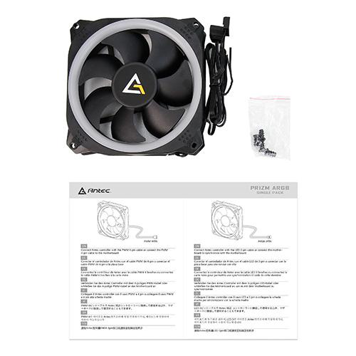 Ventilador Antec Prizm 120 ARGB para Pc Single Pack