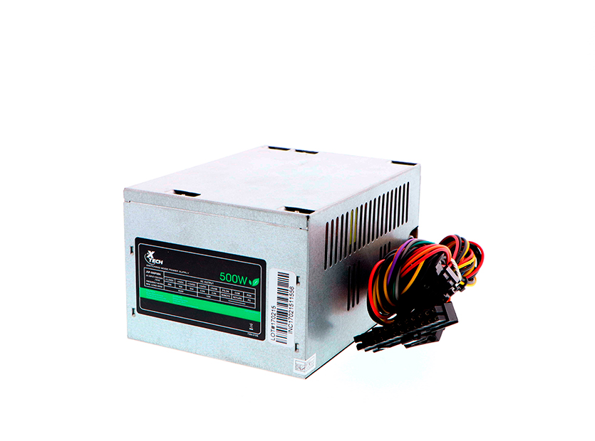 Fuente De Poder XTECH 500 Watt. POWER Supply XTK09