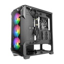 CASE ANTEC DF600 RF BLACK MID TOWER 1X120MM REAR