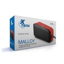 Parlante Xtech XTS-621 Malloy Bluetooth Portatil 5w con Mic Bateria 20H Wireless IPX6 USB-mUSB-3,5mm