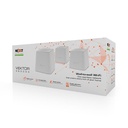 Sistema Modular con 3 Nodos Vektor 3600AC Mesh Nexxt Solutions Connectivity 802.11ac  AEFME904U1