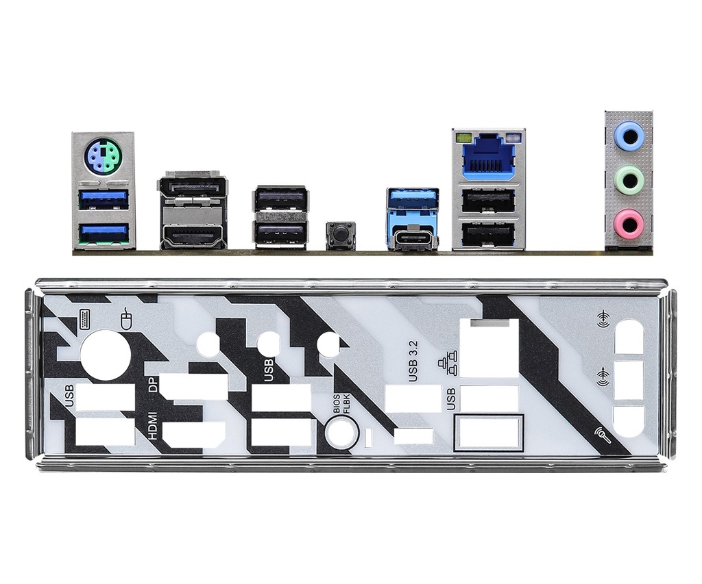 Tarjeta Madre ASROCK H670 Steel Legend 12gen Lga1700 Hdmi-dp 4xddr4 Dimm 8usb 4sata3 Pcie2x16-3x1 M.2 Atx