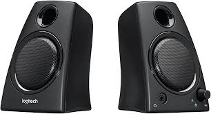 Parlantes Logitech 2,0 Z130  5 Watts  NEGRO