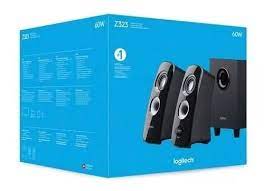 Parlantes Logitech 2,1 Z323 Multimedia NEGRO 30W 110v