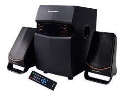 Parlantes SpeedMind 2,1 Bluetooth USB Radio