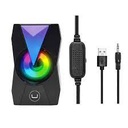 Parlante Unno Tekno Icon 10 watts 3.5mm RGB SP9013BK