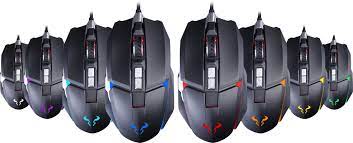 MOUSE GAMER RIOTORO MR800XP AUROX Black Prism RGB Negro 10k DPI Optico