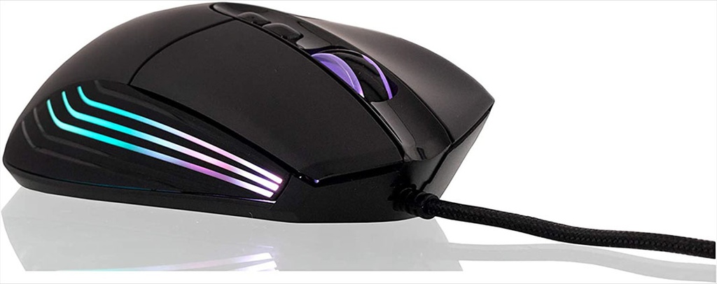 MOUSE GAMER RIOTORO NADIX RGB 10K DPI, OPTICAL