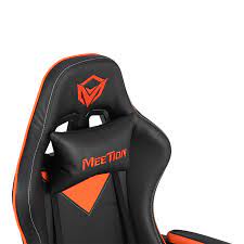 Silla Gamer Meetion MT-CHR04 Black/Orange Gaming