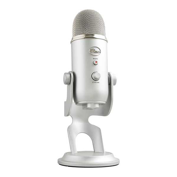 Microfono Logitech Blue Yeti SILVER 988-000103