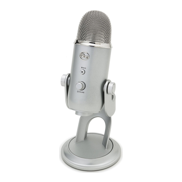 Microfono Logitech Blue Yeti SILVER 988-000103