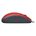 Mouse Logitech M110 Silent USB Red 910-005492