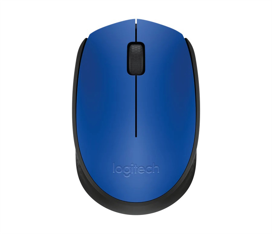 Mouse Logitech wireles M170 Inalambrico Azul   910-004800