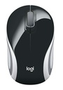 Mouse Logitech wireles M187 Mini Black optico 910-005459