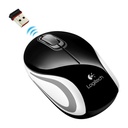 Mouse Logitech wireles M187 Mini Black optico 910-005459