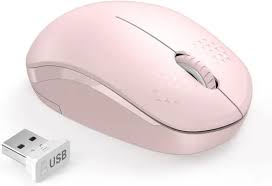 Mouse Logitech wireles M220 Silent Rosa 910-006126