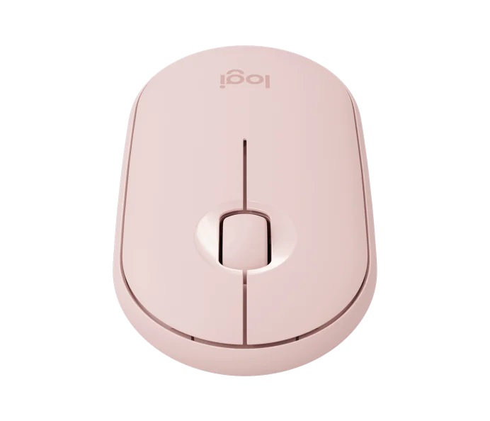 Mouse Logitech wireles M350 Pebble Rose 910-005769