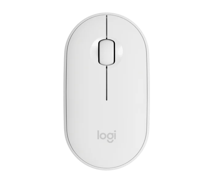 Mouse Logitech wireles M350 Pebble White  910-005770