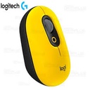 Mouse Logitech POP Silent Touch Wireless Bluetooth Amarillo 910-006543