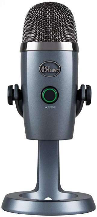 Microfono Logitech Blue Yeti Nano Shadow Gray USB 988-000088