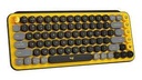 Teclado Logitech Pop Keys Mecanico Inalambrico Amarillo 920-010713