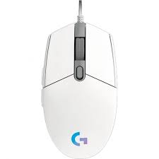 Mouse Logitech Gaming Lightsync G203 White USB 910-005791