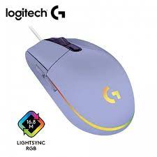 Mouse Logitech Gaming Lightsync G203 Lila USB 910-005851