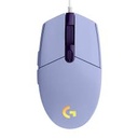 Mouse Logitech Gaming Lightsync G203 Lila USB 910-005851