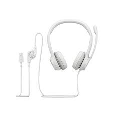 Audifono Logitech H390 WIRED USB-A OFF-WHITE 981-001285