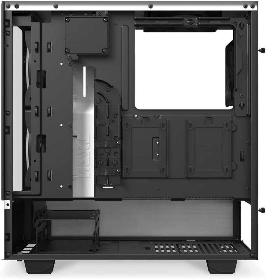 CASE Gaming NZXT H510 Elite Compact Mid Tower ATX White/Black  CA-H510E-W1  100015621