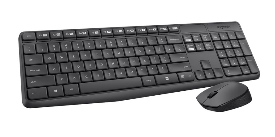 Teclado + Mouse inalambrico Logitech Mk235