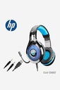 AUDIFONO + MICROFONO HP DHE-8010 ON EAR CONECTOR USB + 2 CONECTORES 3.5mm