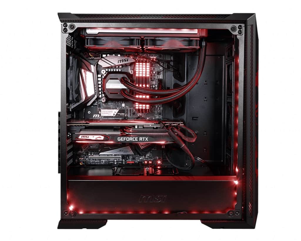 CASE MSI MPG Gungnir 100D Gaming NEGRO ATX