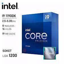 Proc. Intel Core I7-11900k 11va 2.5Ghz 8nucleos-16hilos 16MB-L3 64GB LGA1200 