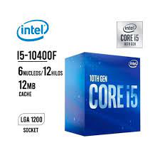 Proc. Intel Core i5-10400F 2.90GHz LGA1200 10MA GENERACIÓN