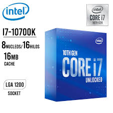 Proc. Intel Core i7-10700K 3.80GHz 16MB LGA1200 10th Gen