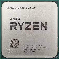 Procesador Amd Ryzen 5 5500 3.6ghz up to 4,2Ghz 6 Nuclueos 12 Hilos 3Mb Am4 Cache 64w 7nm FinFET