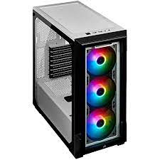 Case Corsair iCUE 220T RGB Blanco VIDRIO TEMPLADO MID TOWER CC-9011191-WW