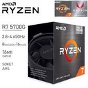 Procesador Amd Ryzen 7 5700G 3.8Ghz up to 4,6Ghz 8 core 16 Hilos 16mb Cache 65w Tsmc 7nm Finfet  Con Video Radeon Graphics 8 nucleos