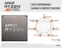 Procesador Amd Ryzen 7 5700G 3.8Ghz up to 4,6Ghz 8 core 16 Hilos 16mb Cache 65w Tsmc 7nm Finfet  Con Video Radeon Graphics 8 nucleos