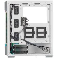 Case Corsair iCUE 220T RGB Blanco VIDRIO TEMPLADO MID TOWER CC-9011191-WW