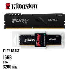 Memoria Ram Kingston 16gb DDR4 3200 CL16 PN KF432C16BB-16