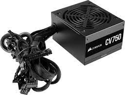 Fuente De Poder Corsair CV750 Certificacion 80Plus Bronze CP-9020237-NA