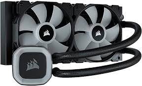 CPU COOLER Corsair - Hydro H100 RGB 240mm Sistema de refrigeración líquida CW-9060053-WW