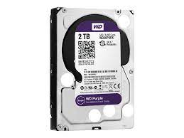 Disco Duro Western Digital Interno 2TB 5400RPM 3.5Inc 24-7 cache 3y Purple IWD22PURZ