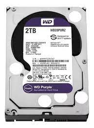 Disco Duro Western Digital Interno 2TB 5400RPM 3.5Inc 24-7 cache 3y Purple IWD22PURZ