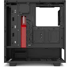 CASE Gaming NZXT H510i Compact Mid Tower ATX Black/Red  CA-H510I-BR  100015623