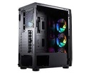 Case Cougar Gamer MX410 Mesh-G vidrio templado RGB Mid-Tower no incluye fuente de poder  385VM70.0020