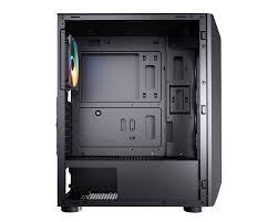 Case Cougar Gamer MX410 RGB vidrio templado Mid-Tower no incluye fuente de poder 385VM60.0005